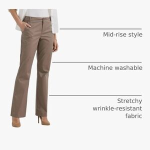 Lee Women's Straight Leg Pants - Tan